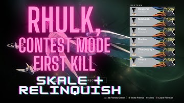 Vow of the Disciple Rhulk Contest mode kill
