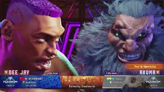 SF6 ▰ Akuma Ranked Match (Modern Controls) ▰ High Level Gameplay #sf6 #sf6akuma