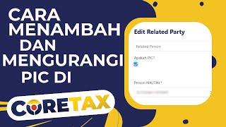 Download Lagu Cara menambah dan mengurangi PIC coretax | tutorial coretax MP3