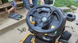 Cub Cadet First Start With New Amazon Carburetor
