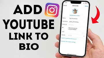 How To Add Youtube Link to Instagram Bio - Full Guide