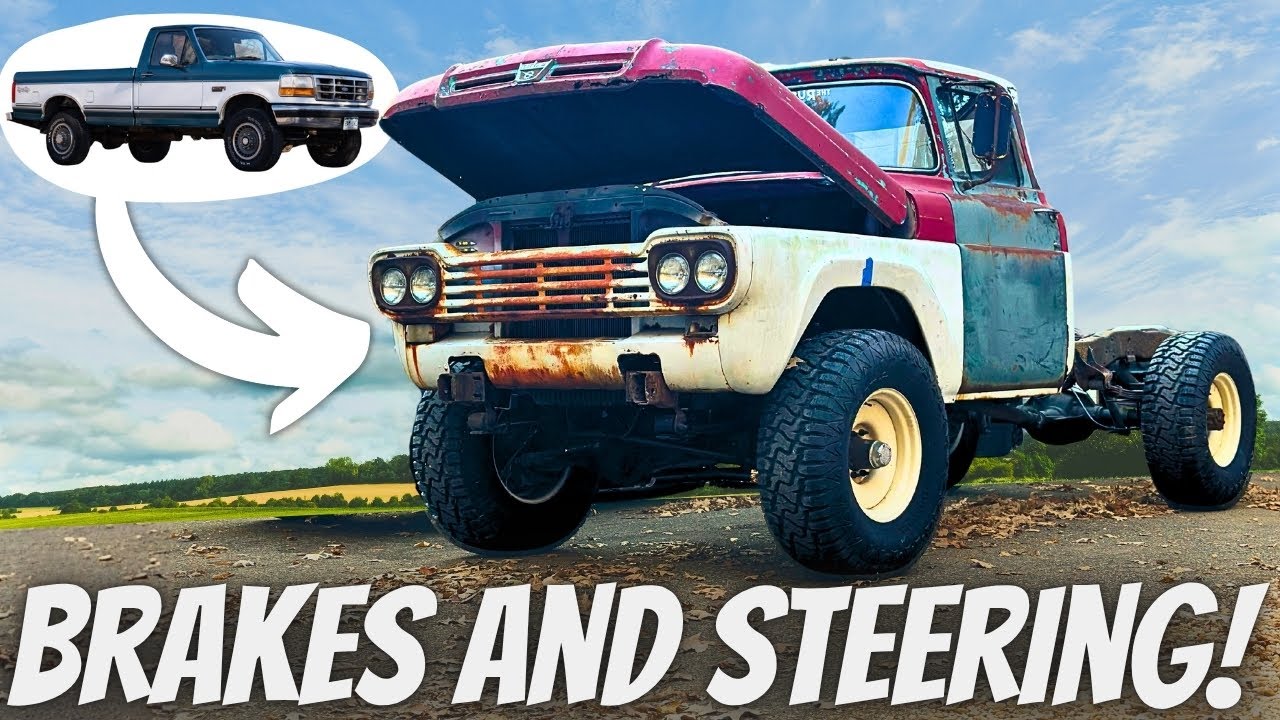 Модернизирую свой классический Ford, заменив шасси на 7.3-литровый дизель!