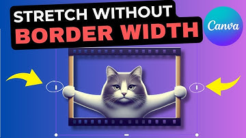 Canva Borders WITHOUT width option? Here