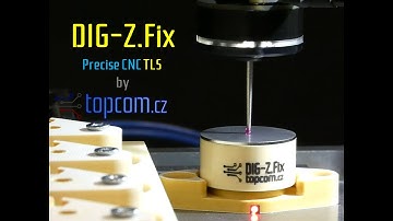 DIG-Z.Fix, CNC tool length sensor, fixed to a worktable