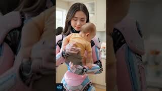 Elegant Care: Beautiful Robots for Baby Love#FutureRoboHub #AI #Robotics #TechInnovation screenshot 5