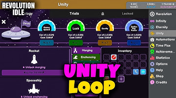EASY TRIALS 4,5,6, Unity Loop // REVOLUTION IDLE