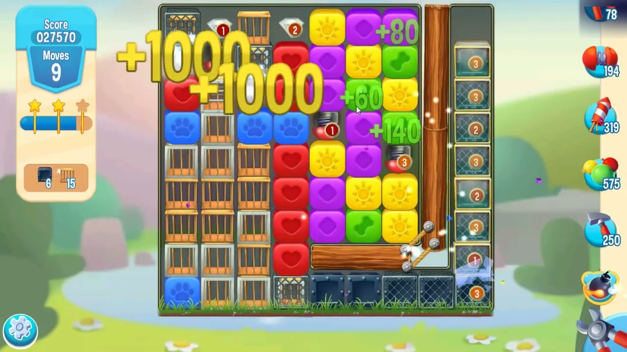 Pet Rescue Saga Level 8494 - NO BOOSTERS | SKILLGAMING ✅