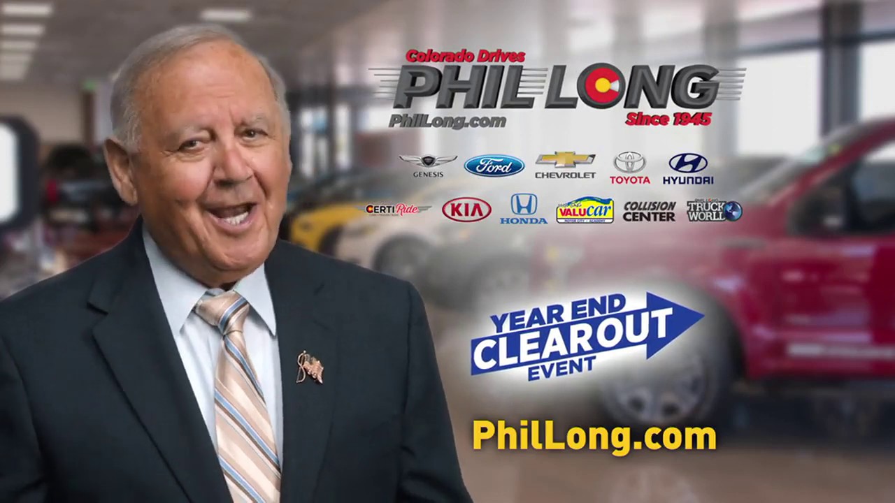 Phil Long Dealerships Year End Clearout Event Dec 2019 YouTube