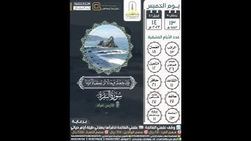 حافظوا على الصلوات والصلاة الوسطى وقوموا لله قانتين... سورة البقرة 138-139 فارس عباد