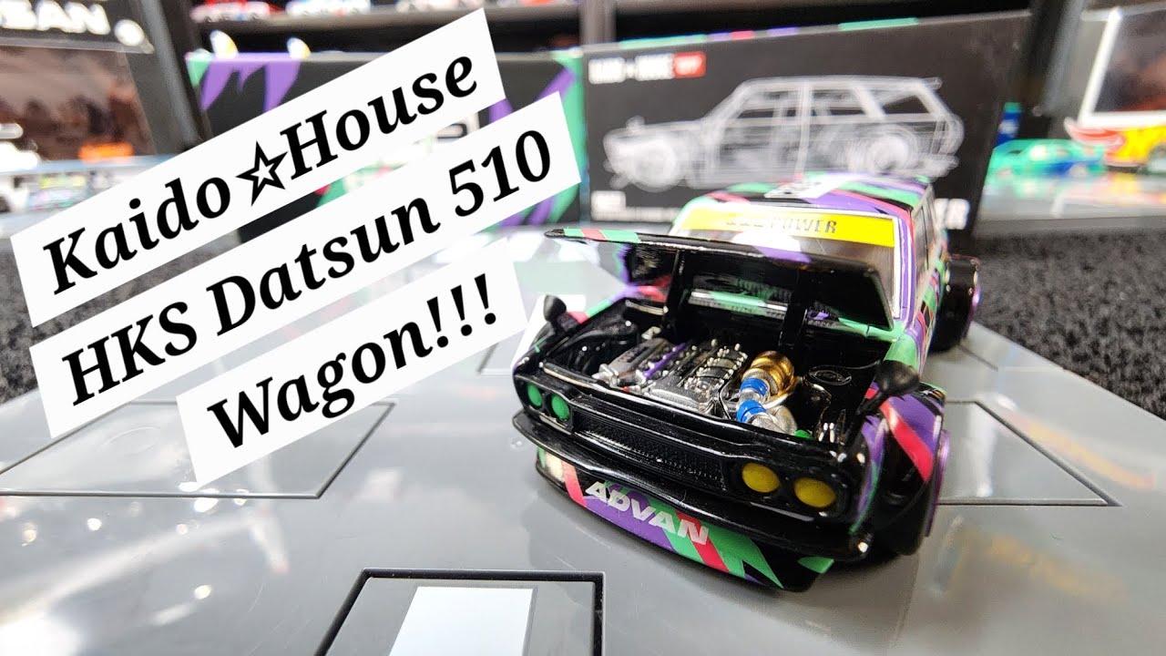 Kaido House Mini GT HKS Datsun 510 Wagon!!! - YouTube