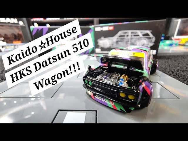 Kaido House Mini GT HKS Datsun 510 Wagon!!! - YouTube