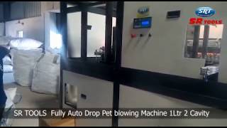 Sr Tools Fully Auto Drop Pet Blowing Machine 1Ltr 2 Cavity