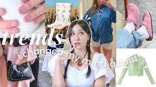 fashion trends I changed my mind about! (I can't believe I like these now...)🙃