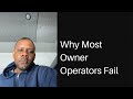 Why Most Owner OP&#39;s Fail