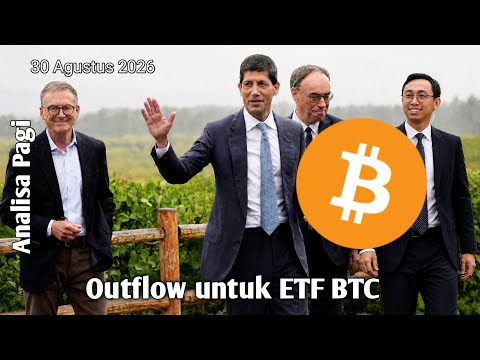 Setelah Pidato Kevin Warsh kemarin ETF BTC akhirnya mendapat Outflow - Analisa Pagi