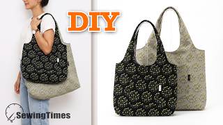 This Easy Shoulder Bag Might Become Your New Favorite! (With a Hidden Pocket)