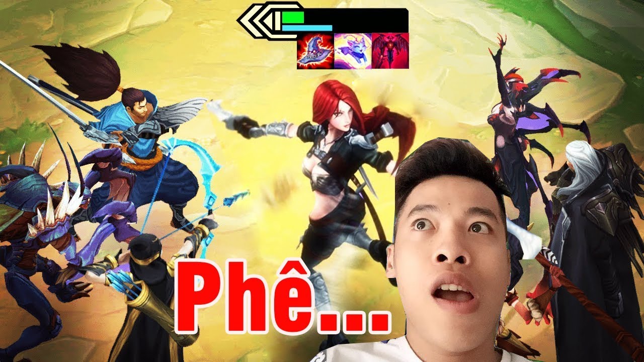 trau la ai Buff Siêu Katarina (Ác Quỷ + Phù Thủy) | Bay Sang Là Xoáy Luôn - Đấu Trường Chân Lý | Lol Auto Chess