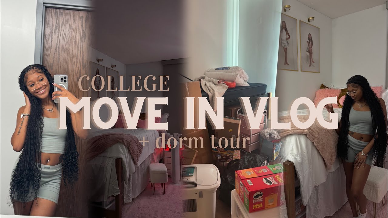COLLEGE MOVE IN VLOG + dorm tour at msu - YouTube
