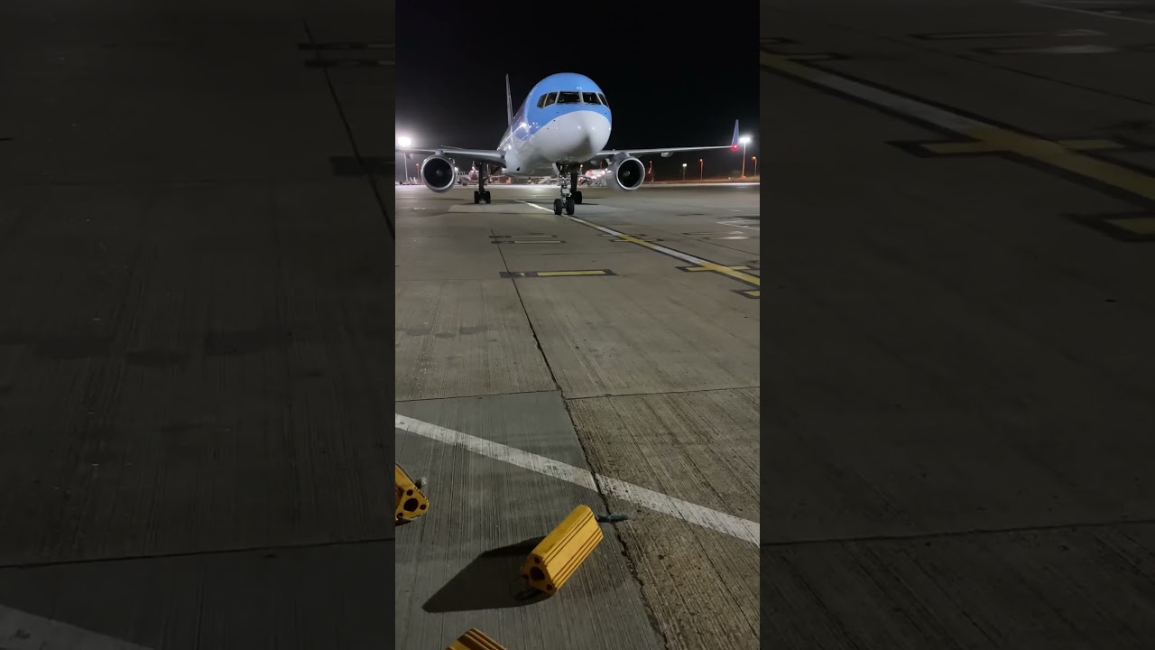 Love the sound of those 757 engines