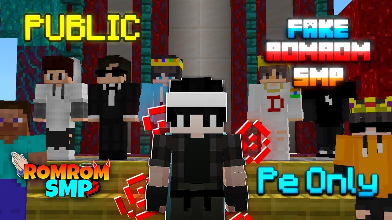 HOW TO JOIN PUBLIC ROMROM SMP | PUBLIC ROMROM SMP 