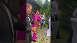 Свадьба. Фуршет. Саксофон . Супер атмосфера .