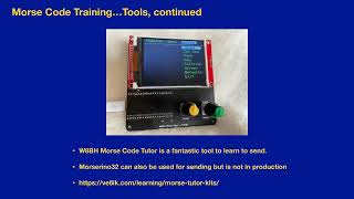 Learning Morse Code By K2ZA