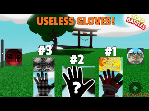 The MOST USELESS Gloves In Slap Battles! | Roblox