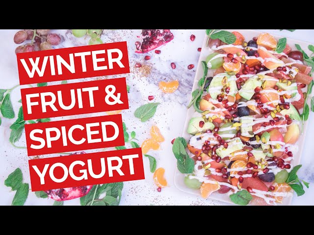 winter fruit salad with yogurt dressing Summer Fruit Salad