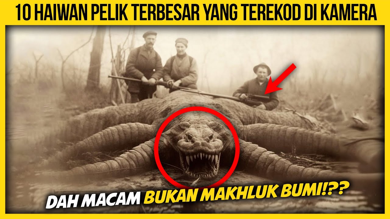 10 HAIWAN PELIK TERBESAR YANG TEREKOD DI KAMERA