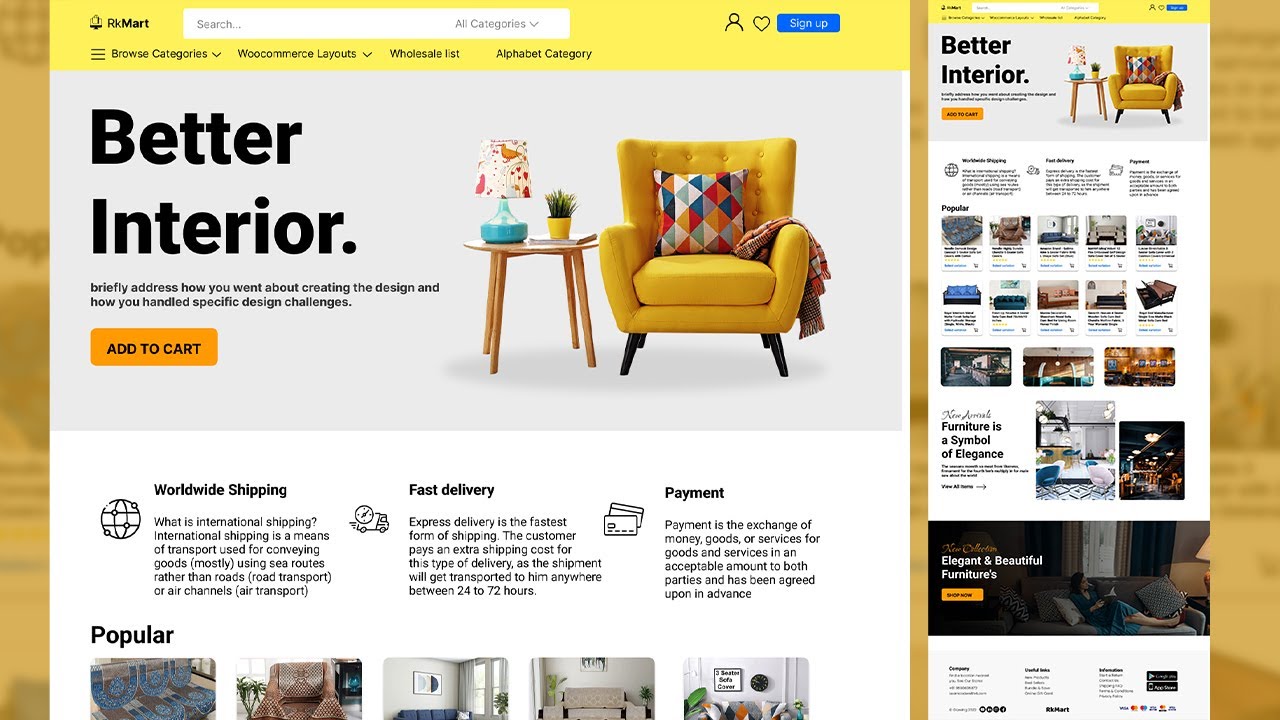 UI/UX Design With Figma E-Commerce Website/Online Shop Website - YouTube
