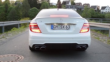 Mercedes-Benz C63 V8 CarPorn DJI Spark FHD Drohne