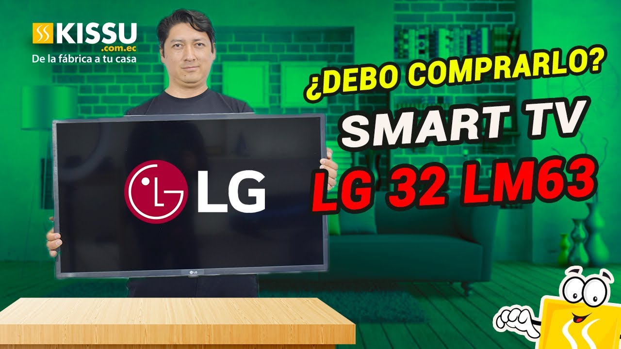 Pantalla LG SMART TV AI ThinQ HD 32 32LM630BPUB