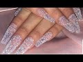 Las uñas más caras que e realizado bañadas en swarovsky cristal 💅🏼