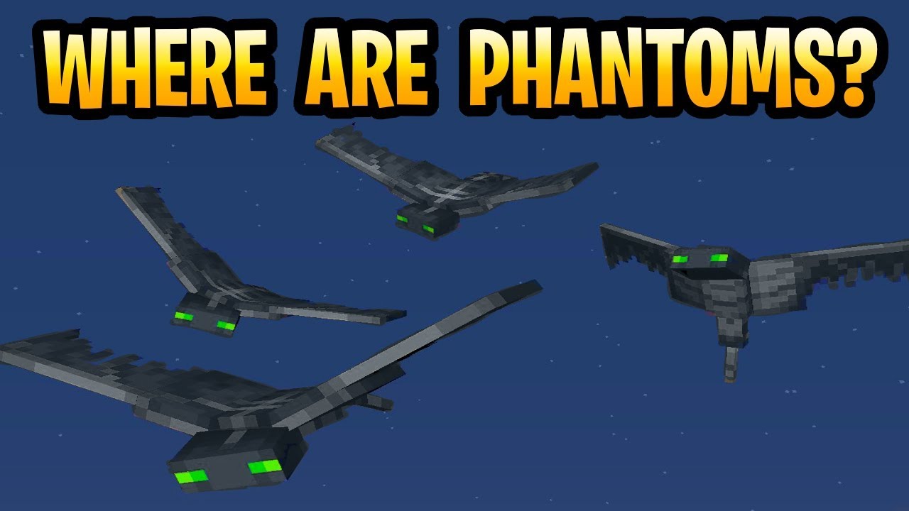 Minecraft Update Aquatic WHERE ARE PHANTOMS? Release Date 