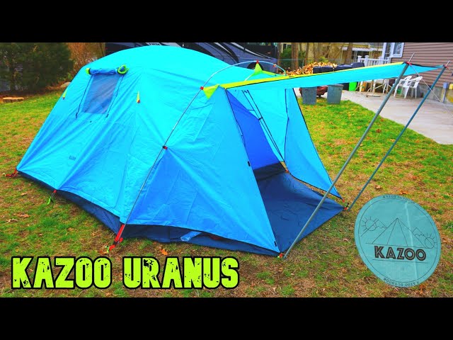 BEST 4 PERSON TENT ON AMAZON???!?? Kazoo Uranus review - YouTube