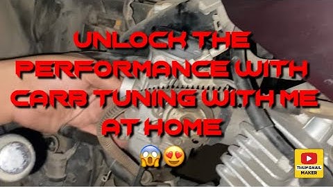 YBR/YBR G Carb Tuning to increase Top speed part 2 modifications for increasing top speed