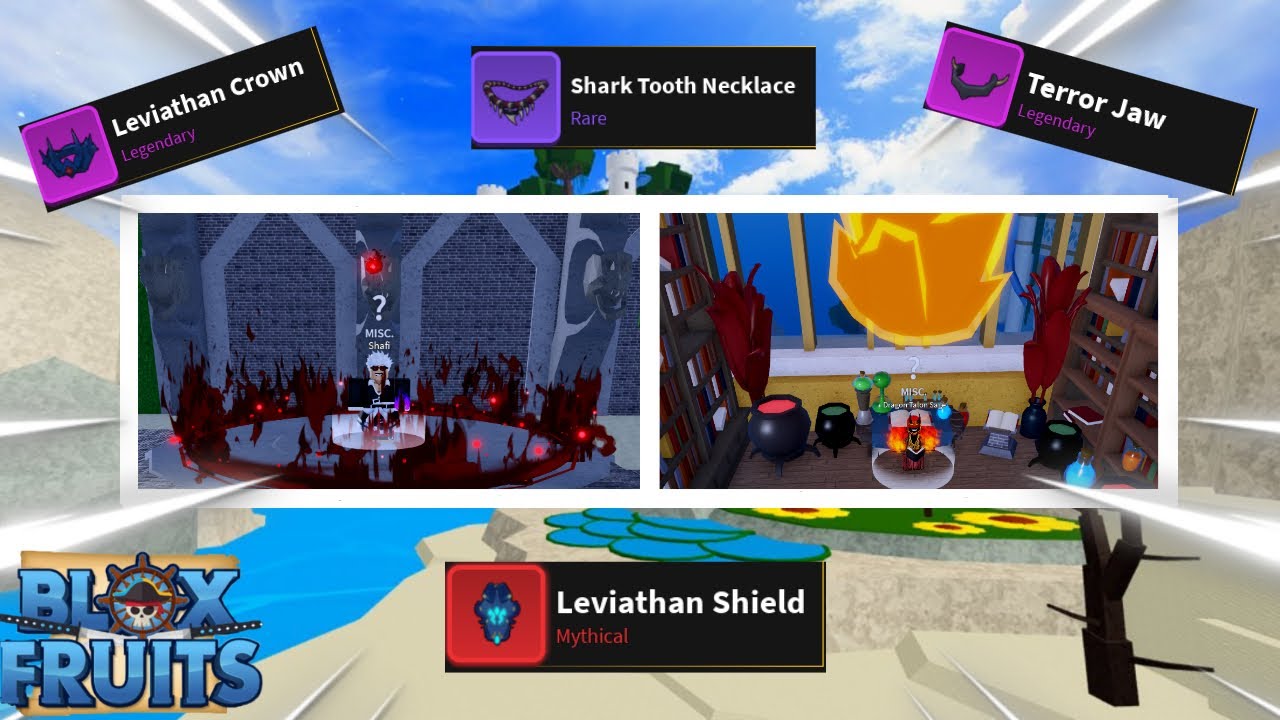 how to get ingredients for leviathin shield blox fruits｜TikTok Search