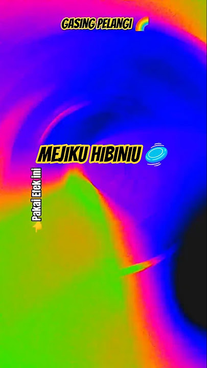 Pemadam Gasing | EFEK PELANGI🌈