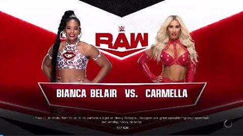 WWE 2K22: Bianca Belair Vs Carmella: Raw 3/6/23