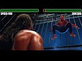 Spider-man vs. Bonesaw cage fight WITH HEALTHBARS | HD | Spider-man