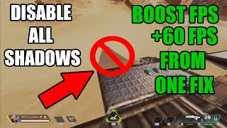 HOW TO DISABLE ALL SHADOWS IN APEX LEGENDS SEASON 14 FOR MAX FPS BOOST FULL WALKTHROUGH