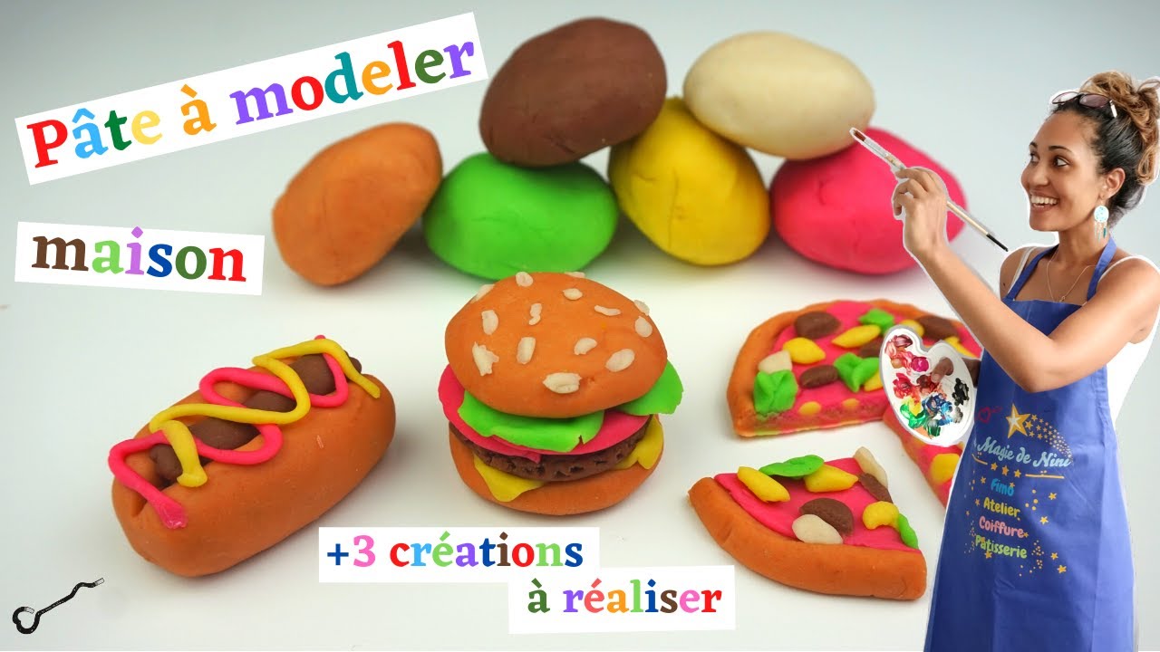 Recette de la pâte à modeler maison non toxique pour vos enfants