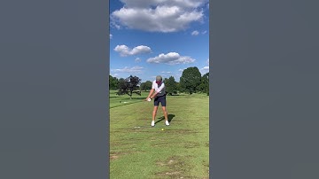 Full swing lesson face-on before