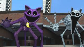 CATNAP VE NIGHTMARE CATNAP JUMPSCARES POPPY PLAYTIME GARRY'S MOD