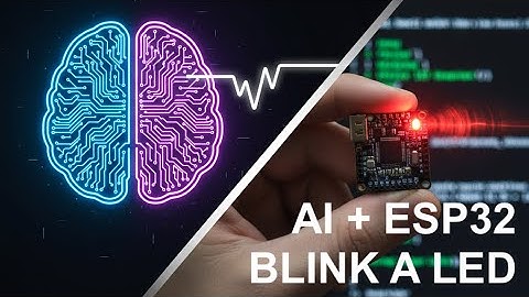 AI + ESP32 🚀 Blink an LED in Seconds with Embedible