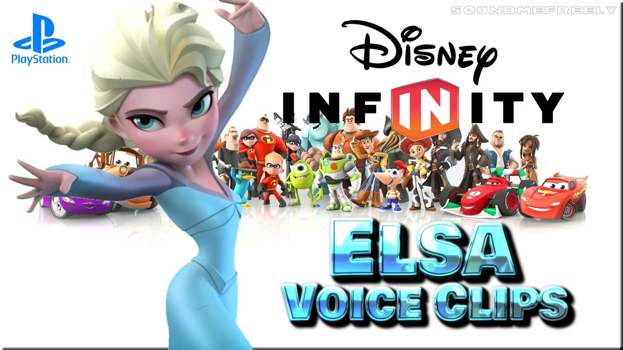 Все озвученные фрагменты Эльзы • Disney Infinity 1.0 • (Идина Мензель) Все озвученные реплики