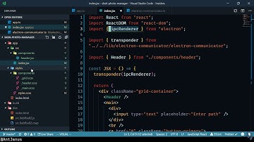 Electron Main and Renderer Communication
