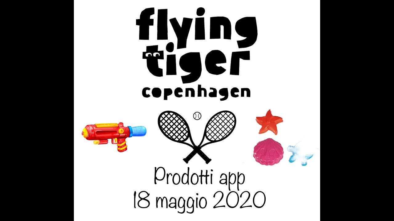 FLYING TIGER JUNGLE - PRODOTTI APP (18 MAGGIO 2020)