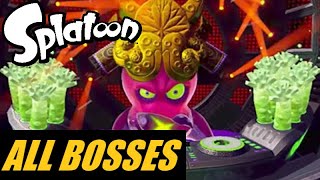 Splatoon - All Bosses (No Damage)
