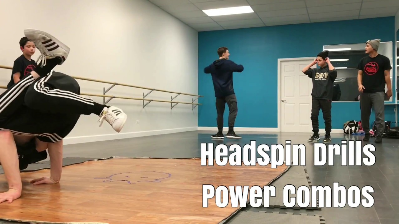 Power Combos •Headspin Drills with Bboy Twigg, Lucas, and Keo from •The Breaking Program